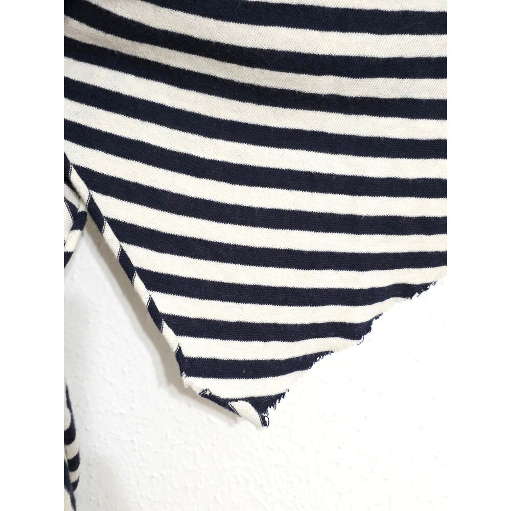 Free People We the Free Angel Striped T-Shirt Navy White Size Small - Picture 9 of 9